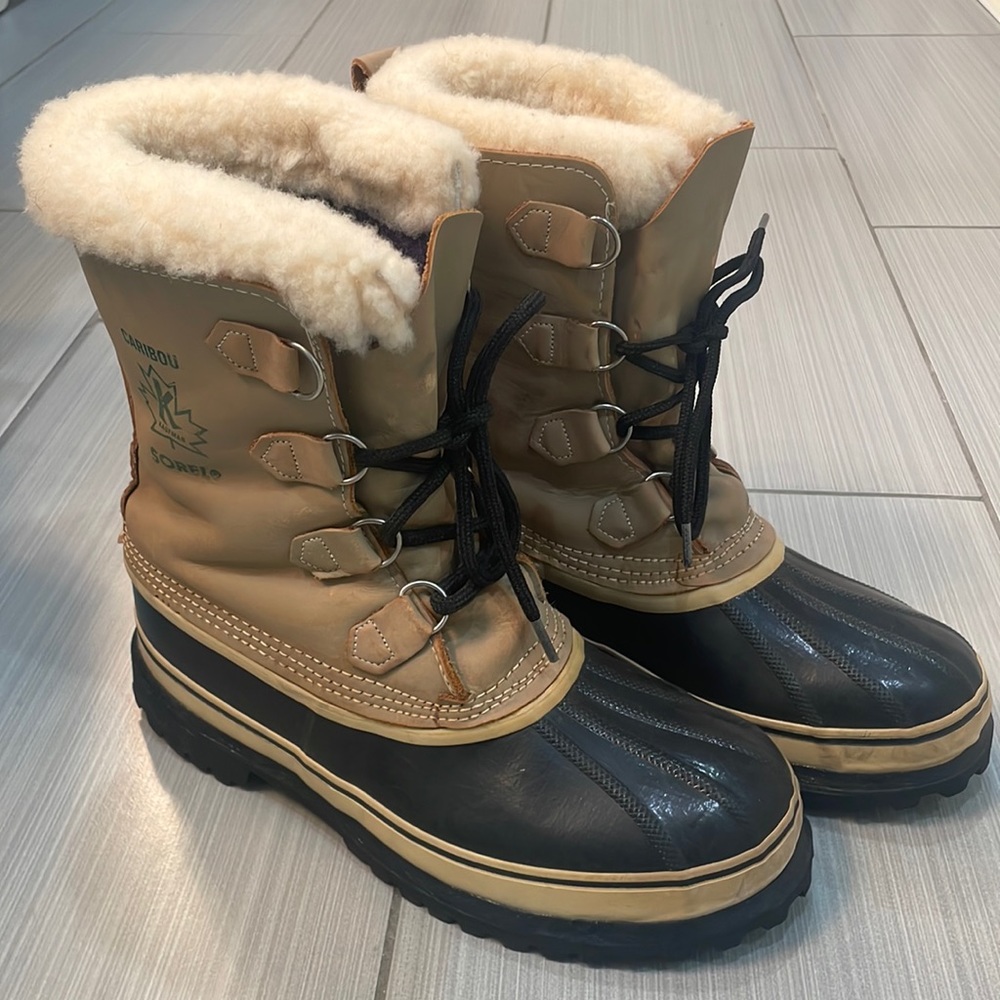 SOREL Men's Caribou Waterproof Winter Boots